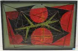 Stumpfer Angriff", 1955 by Walter Grab, oil on board, sold Mar 2022