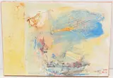 Ohne Titel, 1999/2000 by Cesare Lucchini, oil on paper, sold Mar 2022