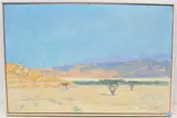 Negev", 1966 by Walter Sautter, oil on canvas, sold Mar 2022