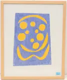 Cherubim by Ferdinand Gehr, 1963, woodcut, sold Mar 2022
