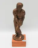 Skulptur zu 75 Jahre Eidg by Eduard Spörri, 1970, bronze, offered Mar 2022