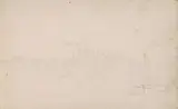 Hohenfels by Johann Jakob Biedermann, pencil, offered Dec 2021