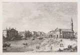 Al Dolo by Canal, Antonio, genannt Canaletto, etching, sold Dec 2021