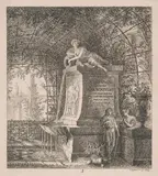 Folge der Landschaften in Waterloos Geschmack by Salomon Gessner, etching, sold Dec 2021