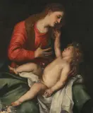 Kopie des 17.Jhs by Anthony van Dyck, oil on canvas, sold Dec 2021