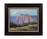 Los Brazos by Andrew Peters, 1989, oil on canvas, sold Aug 2023