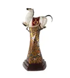 and Star Liana York (American b. 1952) by Tammy Garcia, bronze horse on pedestal, sold Aug 2023