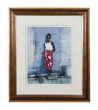 Untitled by Steven Scott Young, giclee on paper, sold Aug 2023