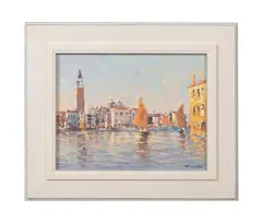 Summer Day by Niek Van der Plas, oil on canvas, sold Oct 2023