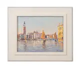 Summer Day by Niek Van der Plas, oil on canvas, sold Oct 2023