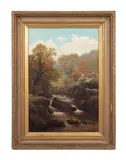 On the Greta by William Mellor, oil on canvas, sold Oct 2023