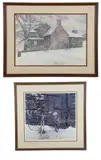 (2) Signed lithographs by Peter Sculthorpe, lithograph on paper, sold Feb 2026