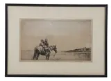 Untitled by Ivan Dmitri, Etching "Indian Mother", sold Feb 2026