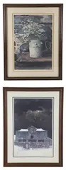 (2) Signed lithographs by Peter Sculthorpe, lithograph on paper, sold Feb 2026