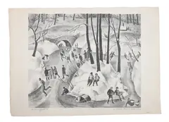 Untitled by Mildred Williams, Lithograph, sold Apr 2026