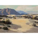 Sand Dunes by Carl Sammons, oil on board, sold Oct 2022
