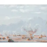Untitled by John Hilton, oil on masonite, sold Oct 2022