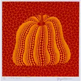Pumpkin (RYSQ) by Yayoi Kusama, 1998, screenprint, sold Oct 2022