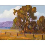 Untitled by Dennis Westerling, oil on canvas board, sold Oct 2022