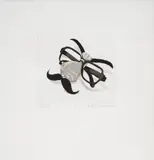 Nose Toy by Beth Van Hoesen, 1990, etching, sold Oct 2022