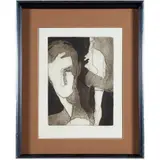 Image of My Brother by George De Groat, 1995, etching with aquatint, sold Oct 2022