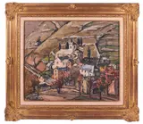 La Malene by Marcel Azema-Billa, oil on canvas, sold Aug 2025