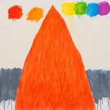 Geometric Composition by Domenick Capobianco, Oil on canvas, sold Jul 2024