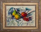 Still Life Scene by Maurice Koranievsky, Oil on Canvas, sold Jul 2024