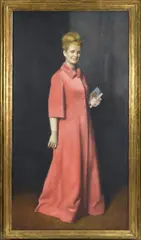 Untitled by Norman Hepple, oil on canvas, sold Sep 2024