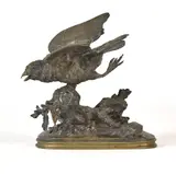 Untitled by Ferdinand Pautrot, bronze, sold Sep 2024