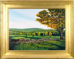 Untitled by A Michael McGovern, oil on canvas, sold Oct 2024