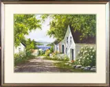 Untitled by A Gary Shepard, watercolor on paper, sold Oct 2024