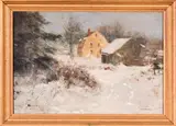 Untitled by A Louis Doyle Norton, oil on canvas, sold Oct 2024