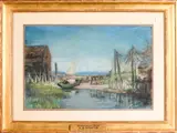 Untitled by Louis Doyle Norton, pastel, sold Oct 2024