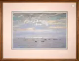 Untitled by A Louis Doyle Norton, pastel on paper, sold Oct 2024