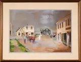 Untitled by A Louis Doyle Norton, gouache on paper, sold Oct 2024