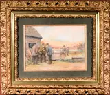 Untitled by A Louis Doyle Norton, pastel, sold Oct 2024