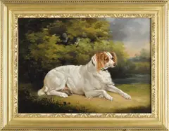 Untitled by Henry Bernard Chalon, oil on canvas, sold Nov 2024