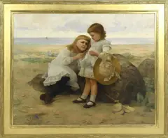 Untitled by Frank C. Penfold, oil on canvas, sold Nov 2024
