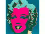 Marilyn Monroe by Andy Warhol, color screenprint, offered Mar 2025
