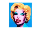 Usa Amanda as Marilyn in Blue by David La Chapelle, chromogenic print, offered Sep 2024