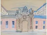 Berthier, Versailles by Raoul Dufy, watercolor, offered Dec 2024
