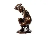 Untitled by Jean-Baptiste Carpeaux, bronze, sold Sep 2023