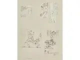 Akte und Grotesken by Paul Klee, pen and ink, offered Mar 2019
