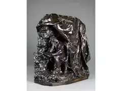 Frau Beim Brief Lesen by Camille Claudel, bronze, sold Jun 2024