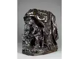Frau Beim Brief Lesen by Camille Claudel, bronze, sold Jun 2024