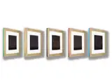 Black Marylin Monroe, 1972 – Reihe von Fünf Schwarzen Serigrafien by Andy Warhol, screenprint, offered Mar 2025