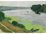 Die Seine bei Herblay by Albert Marquet, oil on canvas, offered Sep 2019