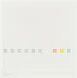 Storia di Quadrati by Antonio Calderara, 1971, watercolor, sold Dec 2021