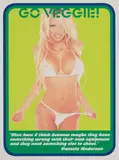 Go Veggie! by Jonathan Horowitz, 2003, giclee, sold Dec 2021